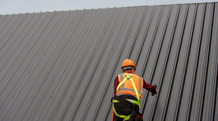 Professional metal roof installation services in Burnt Cabins, PA